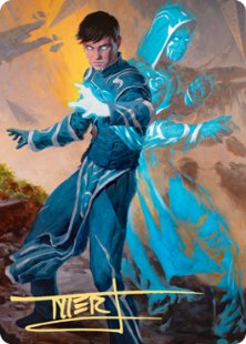 Art Card 01: Jace, Mirror Mage (1) (signed)