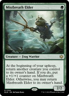 Mistbreath Elder (foil)