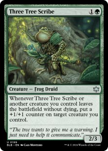 Three Tree Scribe (foil)