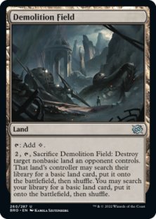 Demolition Field (foil)