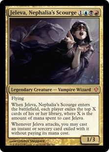 Jeleva, Nephalia's Scourge (foil) (oversized)