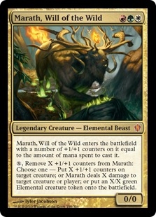 Marath, Will of the Wild (foil) (oversized)