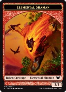 Elemental Shaman token (2) (3/1)
