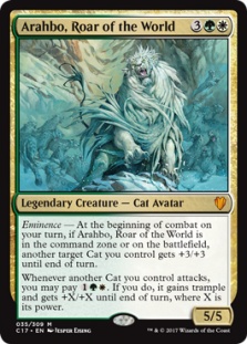 Arahbo, Roar of the World (foil) (oversized)