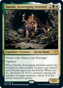 Yannik, Scavenging Sentinel (foil)