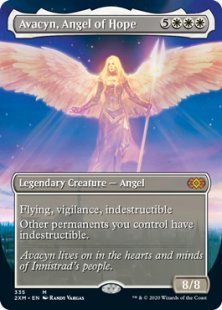 Avacyn, Angel of Hope (foil) (borderless)