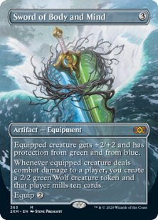 Sword of Body and Mind (foil) (borderless)