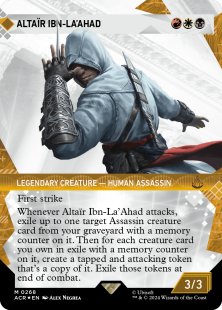 Altaïr Ibn-La'Ahad (#268) (textured foil) (showcase)