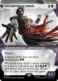 Ezio Auditore da Firenze (#267) (textured foil) (showcase)