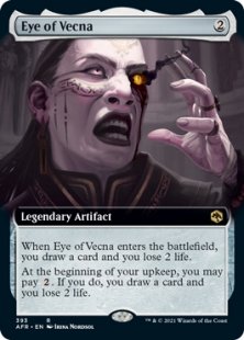 Eye of Vecna (foil) (extended art)