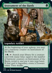 Instrument of the Bards (foil) (extended art)
