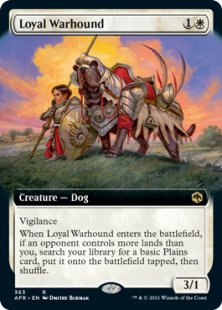 Loyal Warhound (extended art)