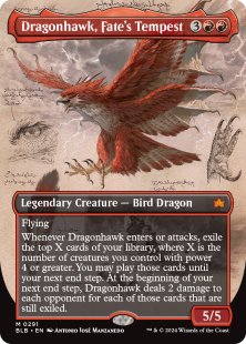 Dragonhawk, Fate's Tempest (borderless)