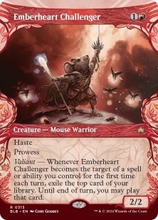 Emberheart Challenger (foil) (showcase)