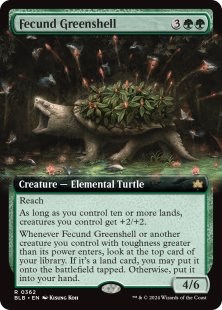 Fecund Greenshell (foil) (extended art)