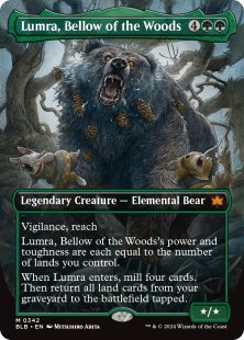 Lumra, Bellow of the Woods (#342) (borderless)