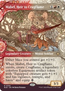 Mabel, Heir to Cragflame (foil) (showcase)