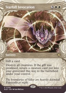 Starfall Invocation (foil) (showcase)