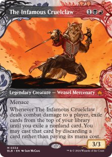 The Infamous Cruelclaw (foil) (showcase)