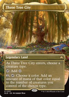Three Tree City (#337) (borderless)