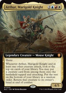 Arthur, Marigold Knight (foil) (extended art)