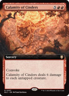 Calamity of Cinders (extended art)