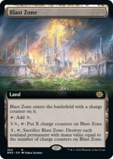 Blast Zone (foil) (extended art)