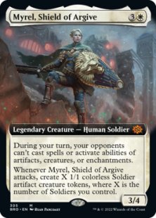 Myrel, Shield of Argive (foil) (extended art)