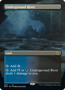 Underground River (foil) (borderless)