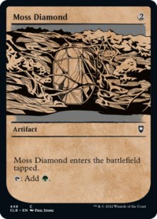 Moss Diamond (foil) (showcase)