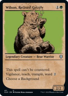Wilson, Refined Grizzly (foil) (showcase)