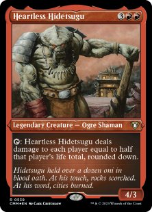 Heartless Hidetsugu (foil-etched)