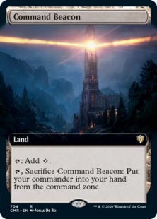 Command Beacon (foil) (extended art)