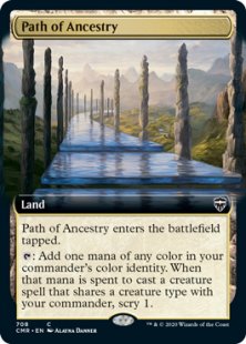 Path of Ancestry (foil) (extended art)