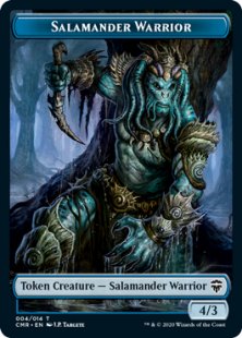 Salamander Warrior token (4/3)