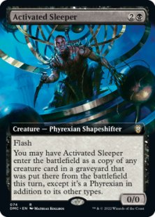 Activated Sleeper (foil) (extended art)