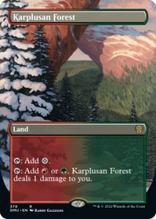 Karplusan Forest (foil) (borderless)