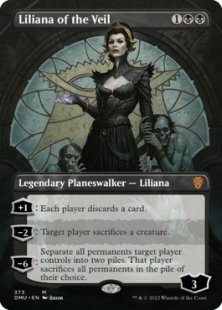 Liliana of the Veil (foil) (borderless)