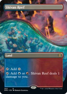 Shivan Reef (foil) (borderless)