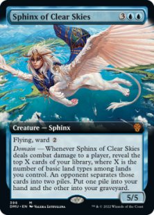 Sphinx of Clear Skies (extended art)