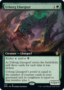 Urborg Lhurgoyf (extended art)