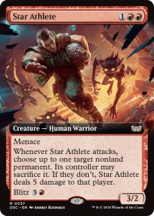 Star Athlete (extended art)