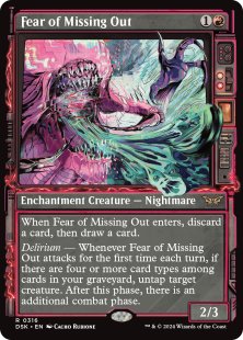 Fear of Missing Out (foil) (showcase)