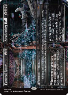 Funeral Room // Awakening Hall (foil) (borderless)