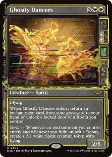 Ghostly Dancers (foil) (showcase)