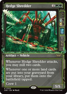 Hedge Shredder (foil) (showcase)