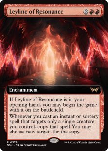 Leyline of Resonance (foil) (extended art)