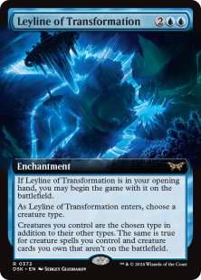 Leyline of Transformation (foil) (extended art)