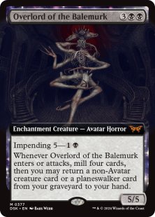 Overlord of the Balemurk (#377) (extended art)