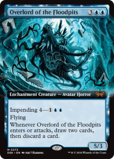 Overlord of the Floodpits (#373) (foil) (extended art)